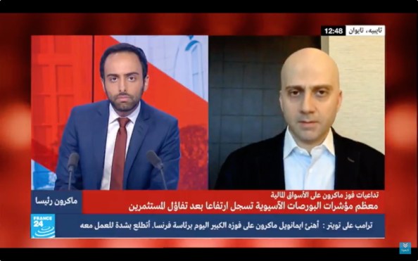 20170608 France 24 Elections - Taipei 1